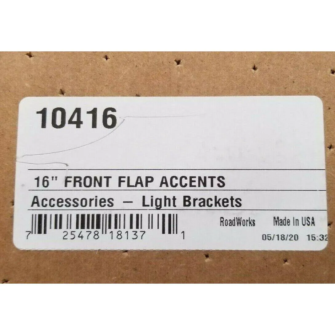 16" stainless steel mud flap weights universal #10416