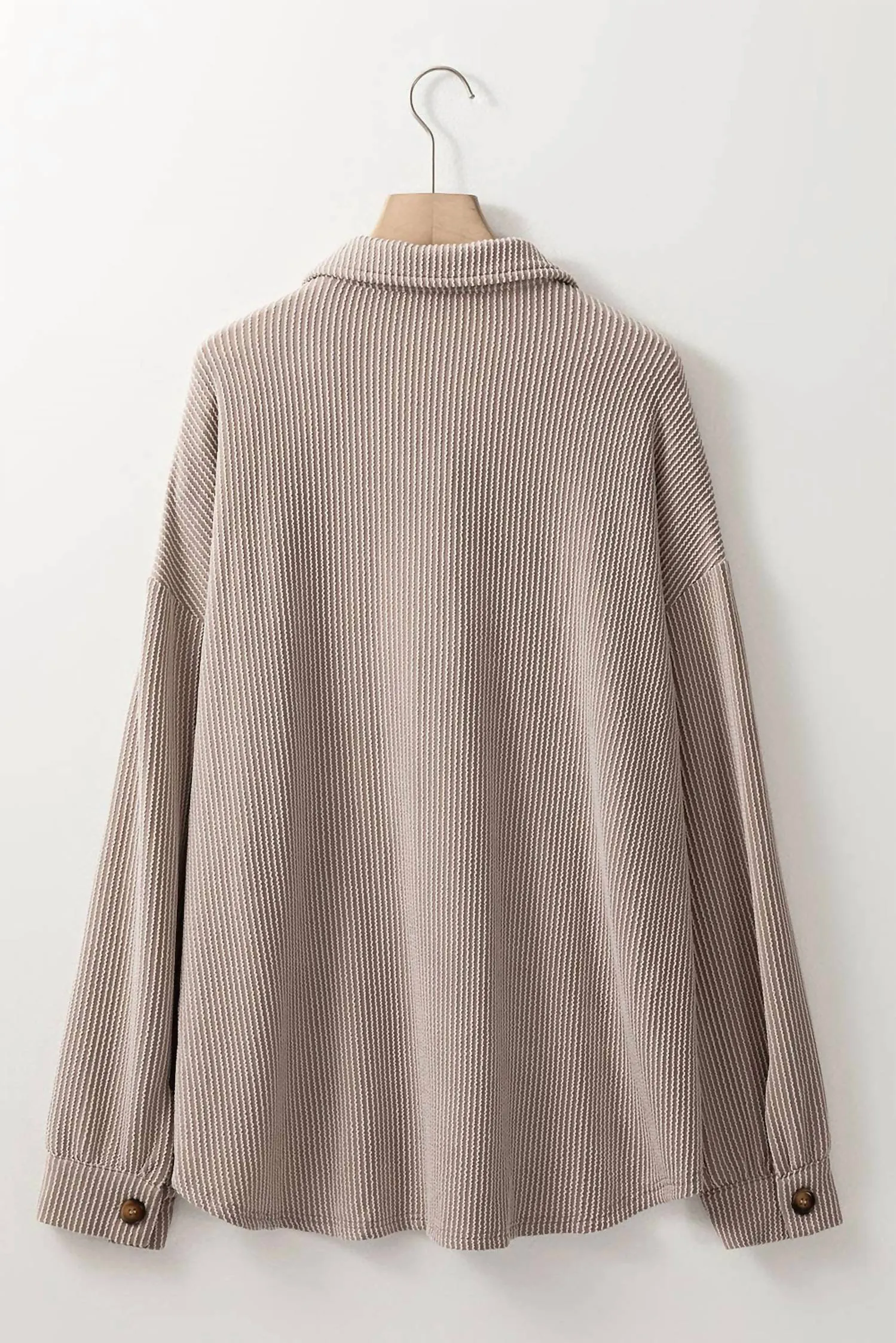 66Disco - Wavey Textured Button Up - Plus