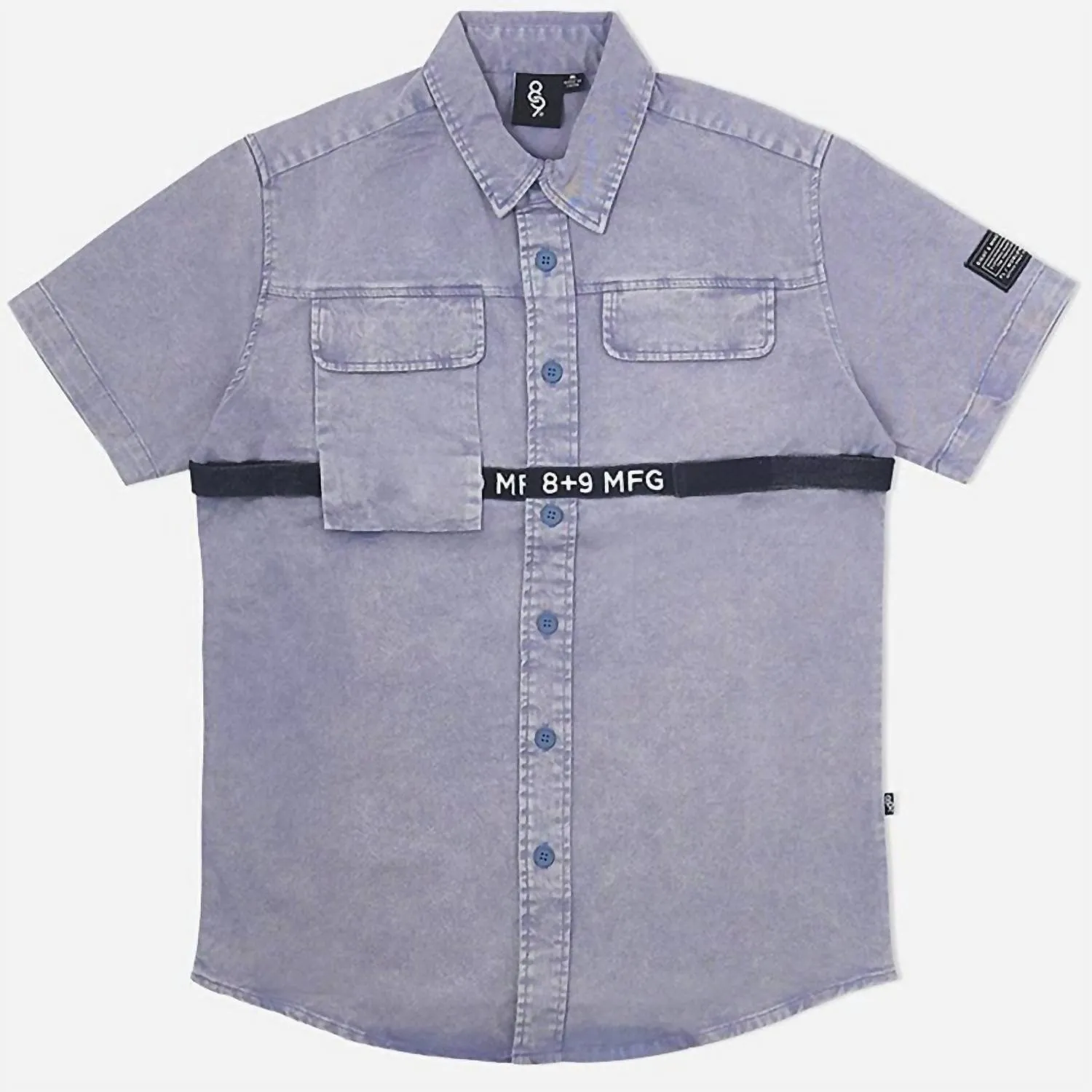 8&9Mfg - Men's Strapped Up Button Up Shirt
