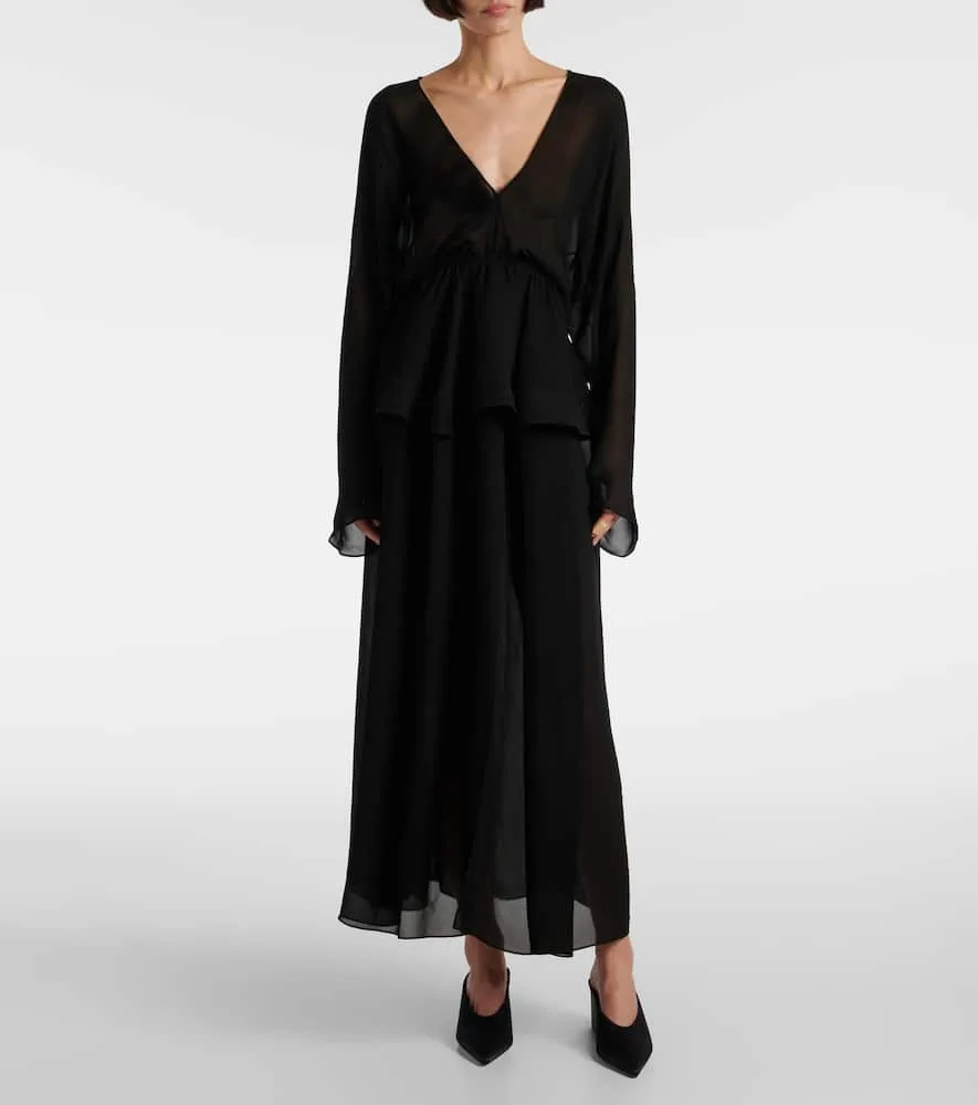Alaia Peplum midi dress