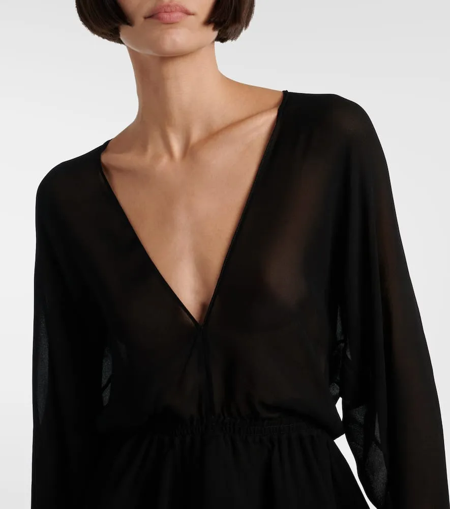 Alaia Peplum midi dress