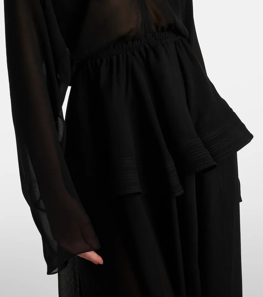 Alaia Peplum midi dress