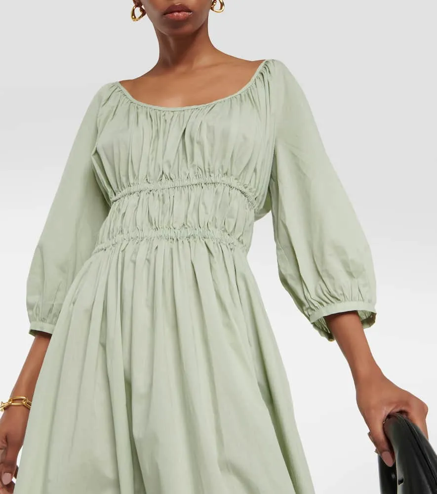 Asceno Andros cotton midi dress