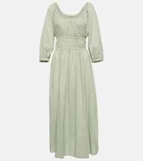 Asceno Andros cotton midi dress