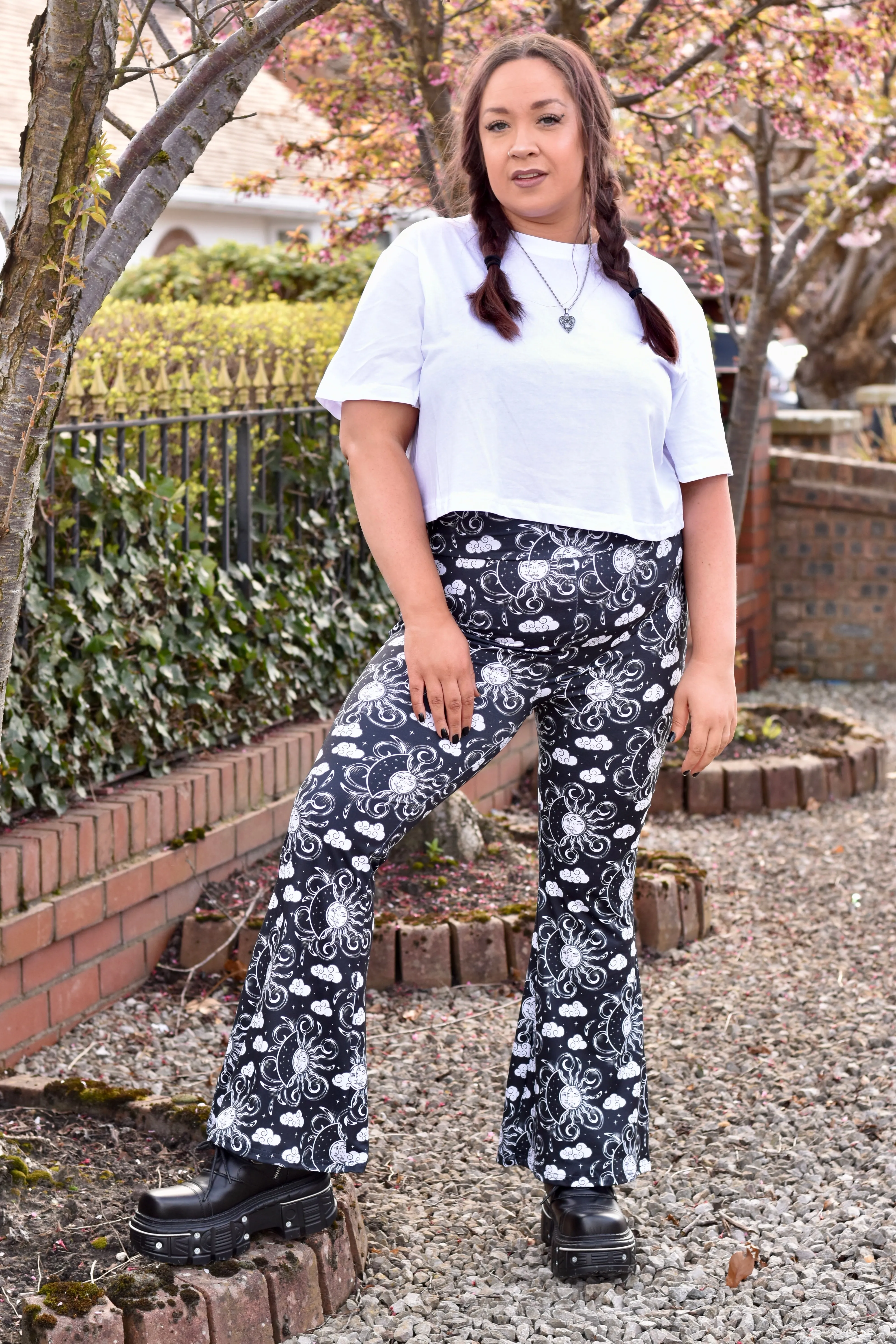 Astral Night Super Soft Pull On Flares