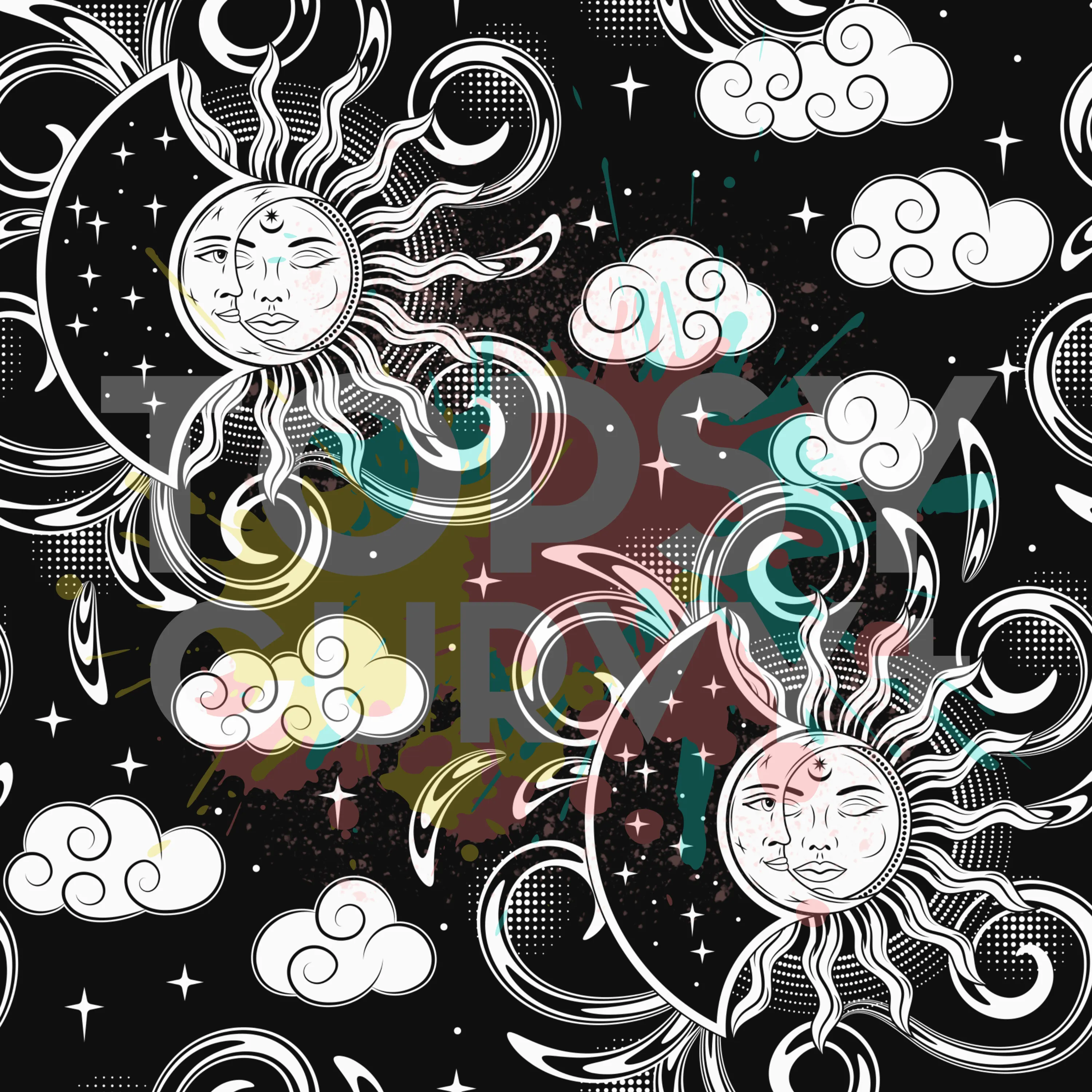 Astral Night Super Soft Pull On Flares