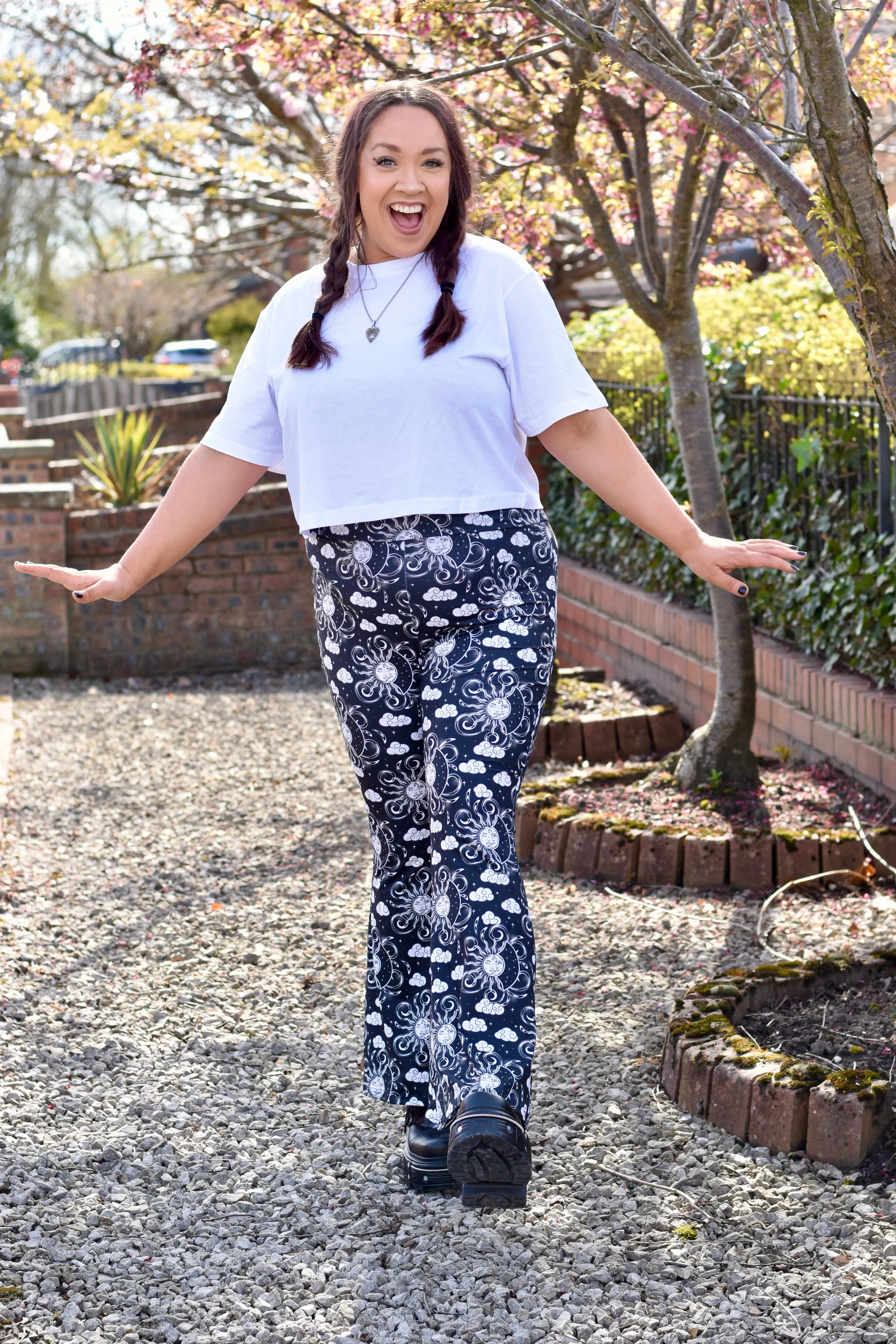 Astral Night Super Soft Pull On Flares