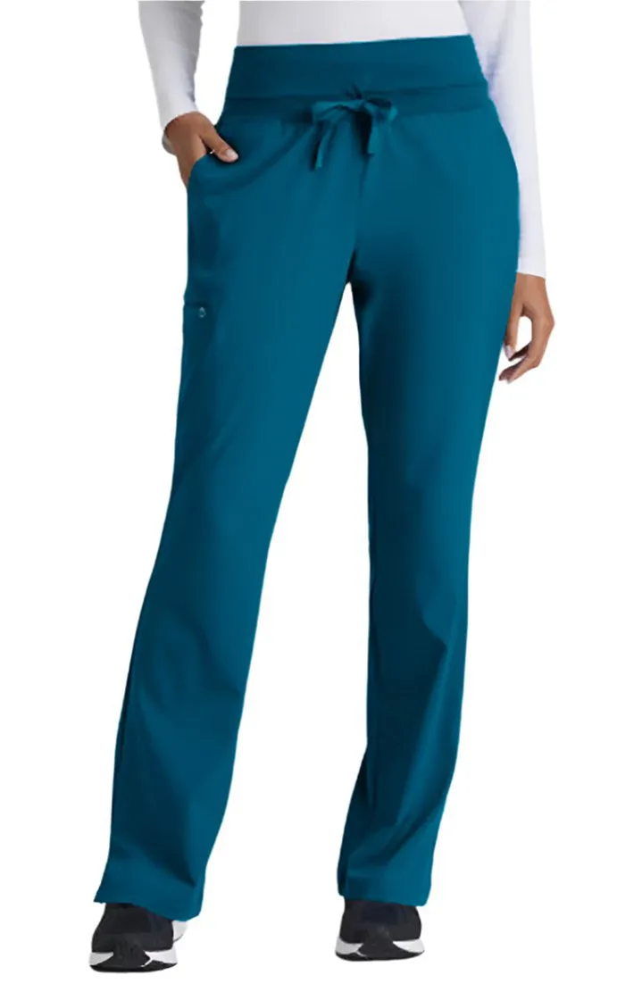 Barco One™ by Barco Stride 5-Pocket Mid-Rise Straight Leg Scrub Pant-Tall