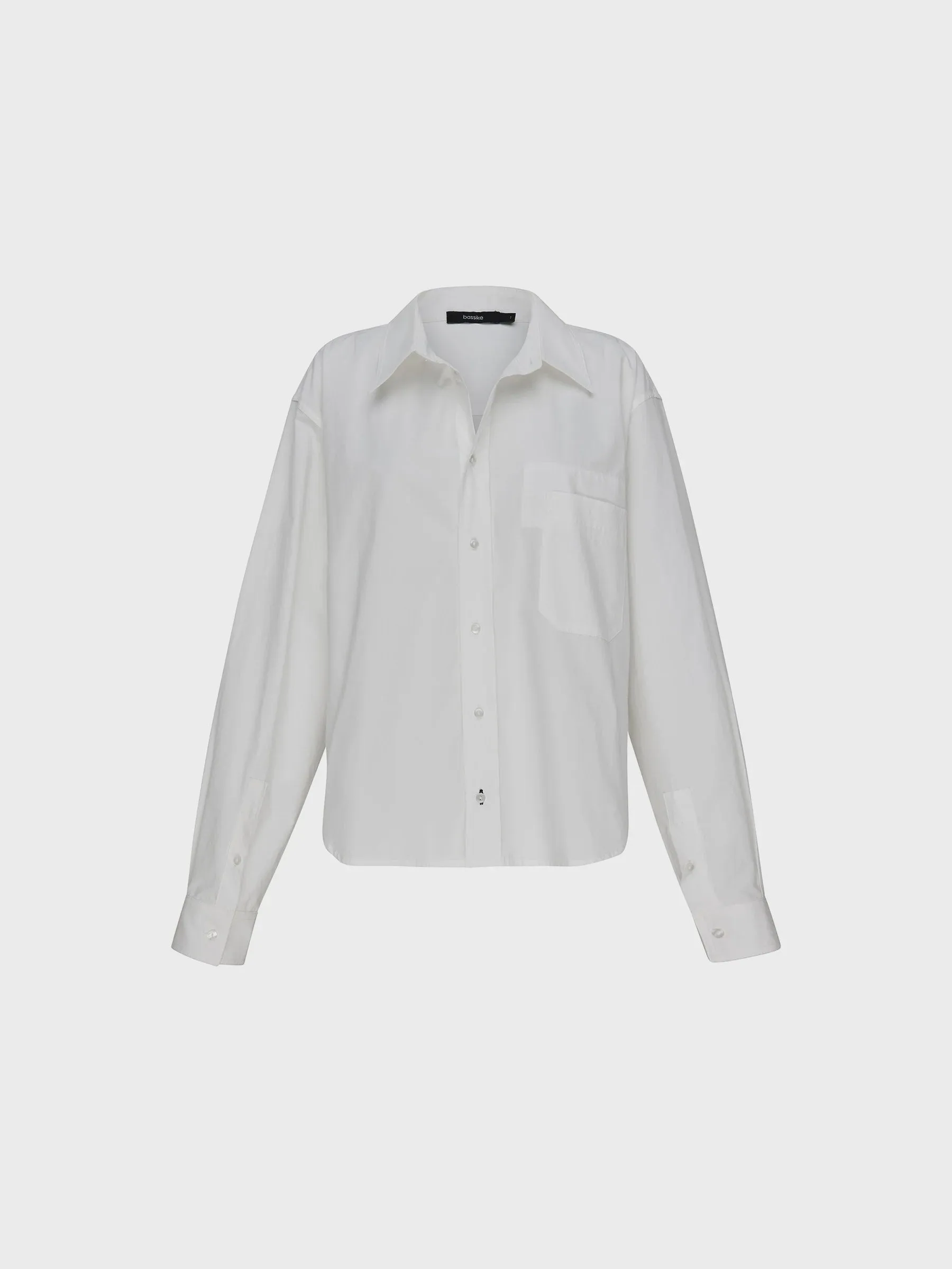 Bassike Casual Classic Shirt in Natural