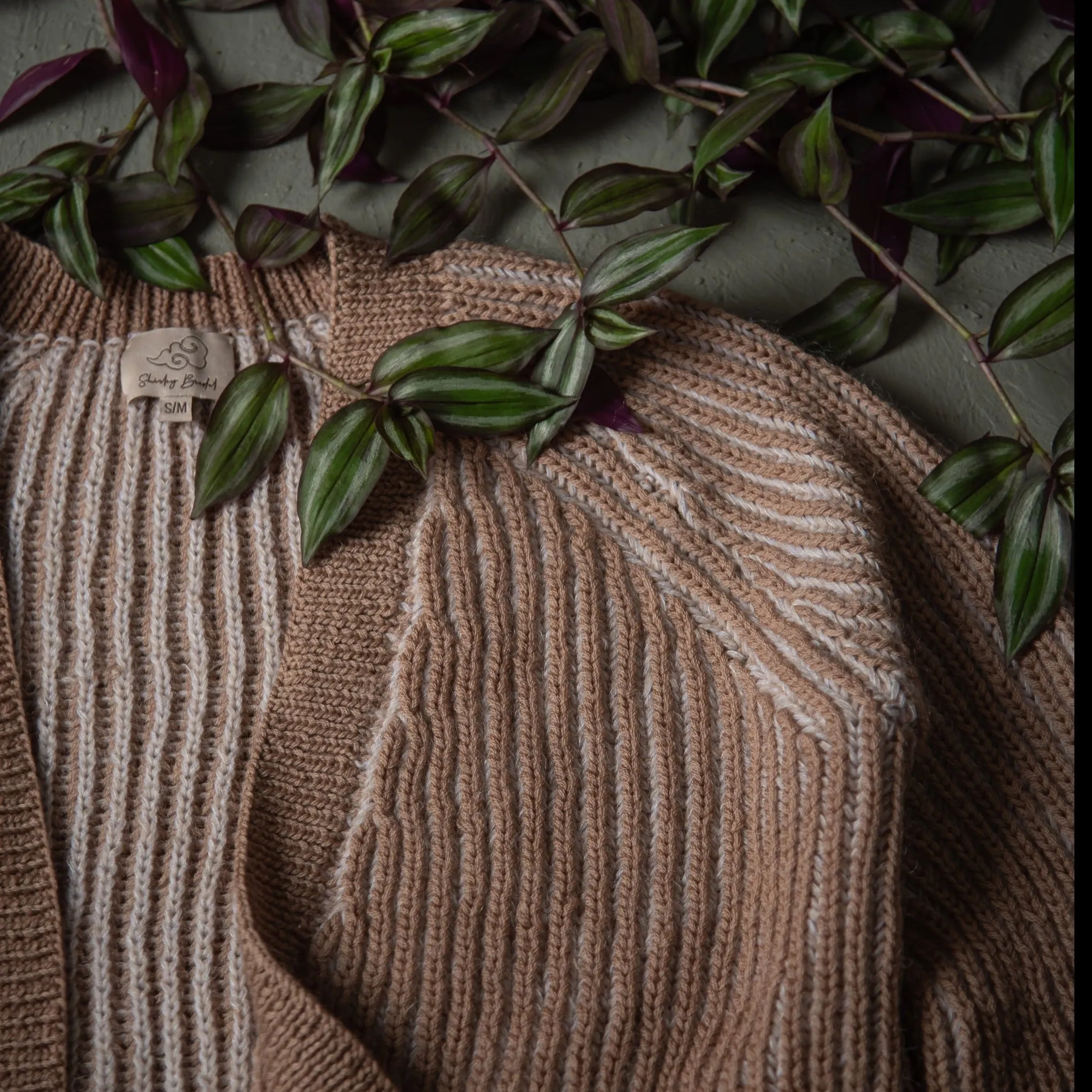 Brioche cardigan (Women) - Mellow Malt