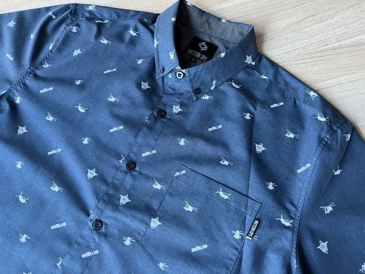 Brotallion Pattern Ops Airframe Button Up