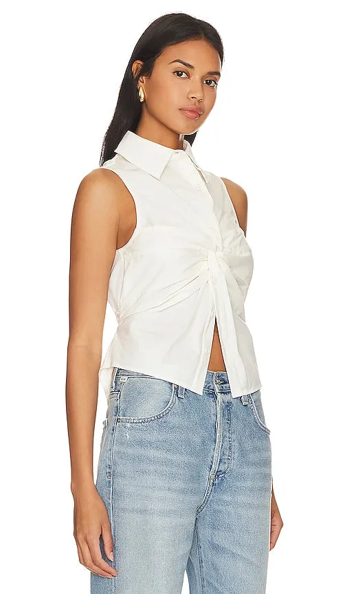 Camila Coelho Syd Top in White