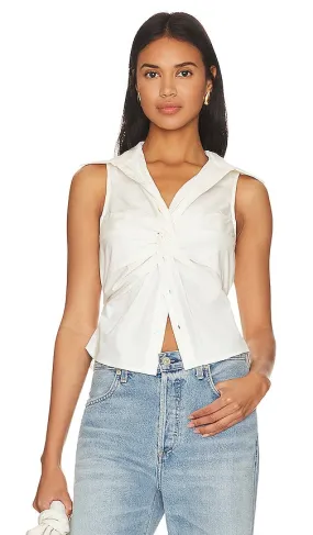 Camila Coelho Syd Top in White