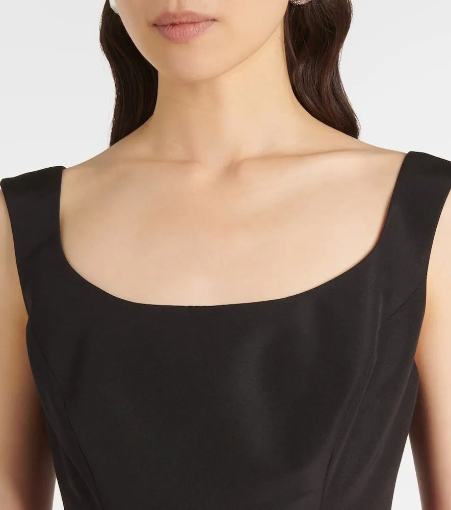 Carolina Herrera Sash midi dress