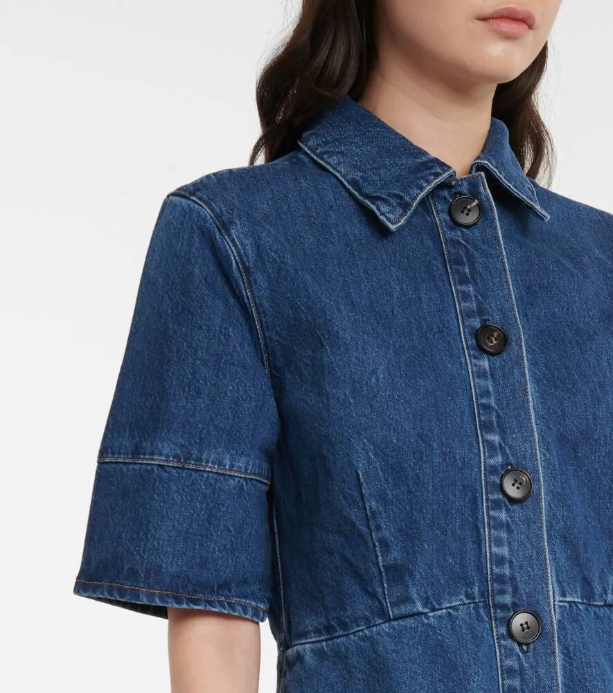 CO Denim midi dress