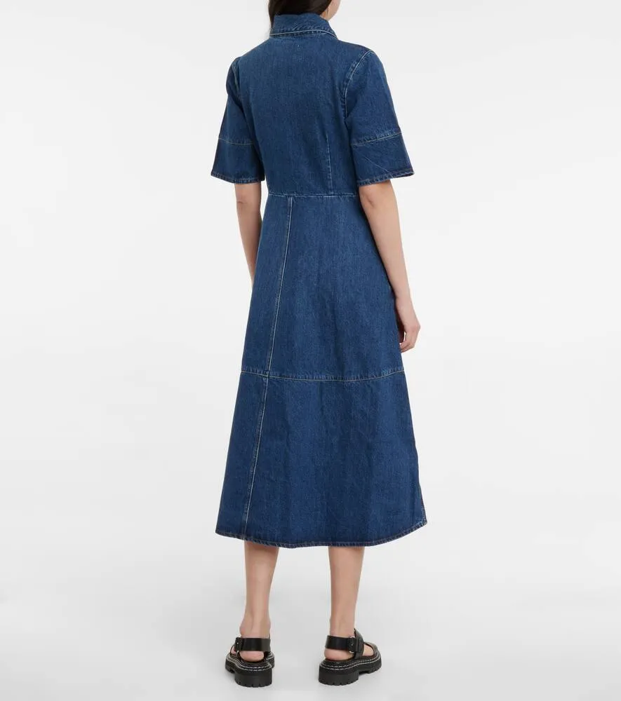 CO Denim midi dress