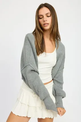 Cozy Layering Knit Oversized Shrug Sweater Cardigan