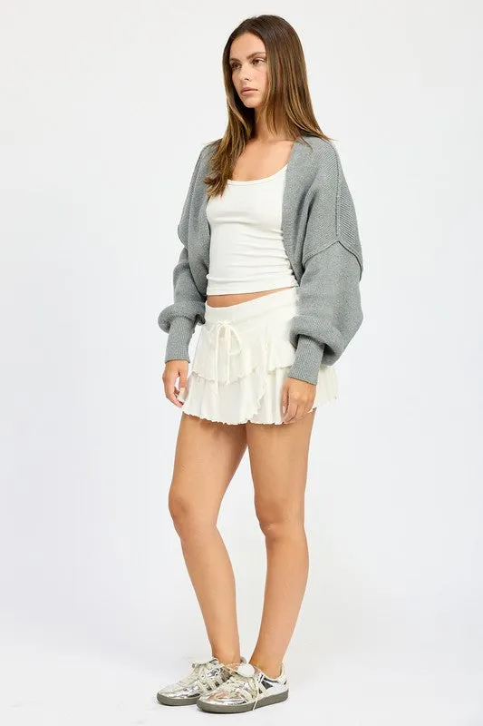 Cozy Layering Knit Oversized Shrug Sweater Cardigan