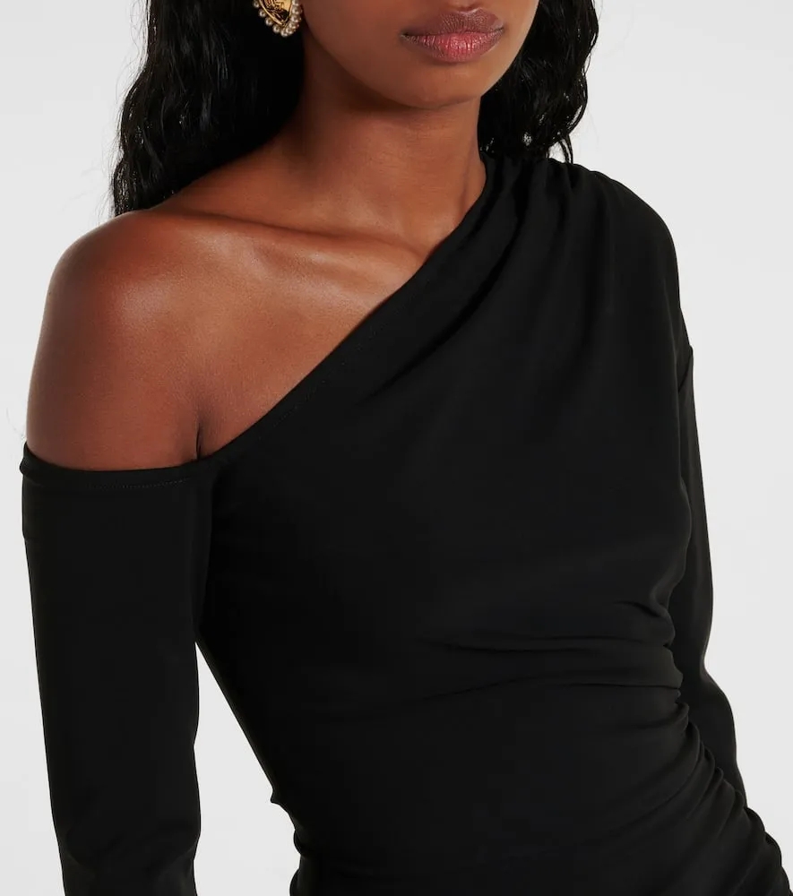Dolce&Gabbana Draped jersey midi dress