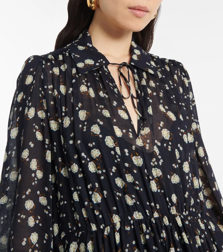 Dorothee Schumacher Floral Volumes printed maxi dress