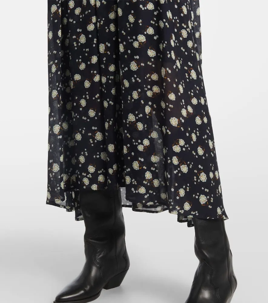 Dorothee Schumacher Floral Volumes printed maxi dress