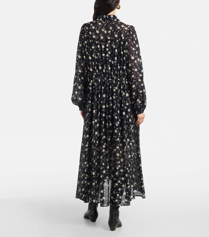Dorothee Schumacher Floral Volumes printed maxi dress