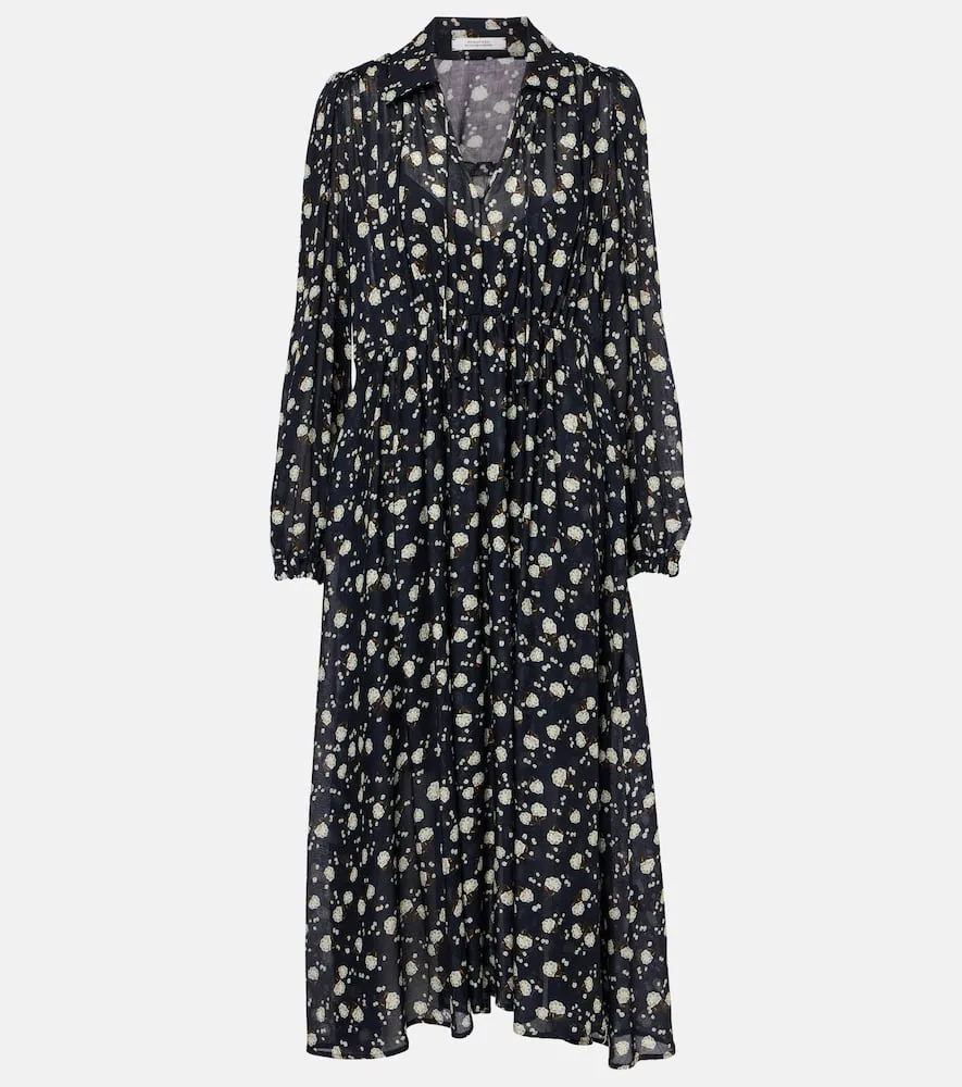 Dorothee Schumacher Floral Volumes printed maxi dress