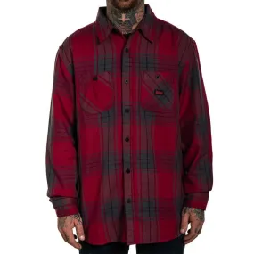 Empire Flannel Button Up Long Sleeve Shirt
