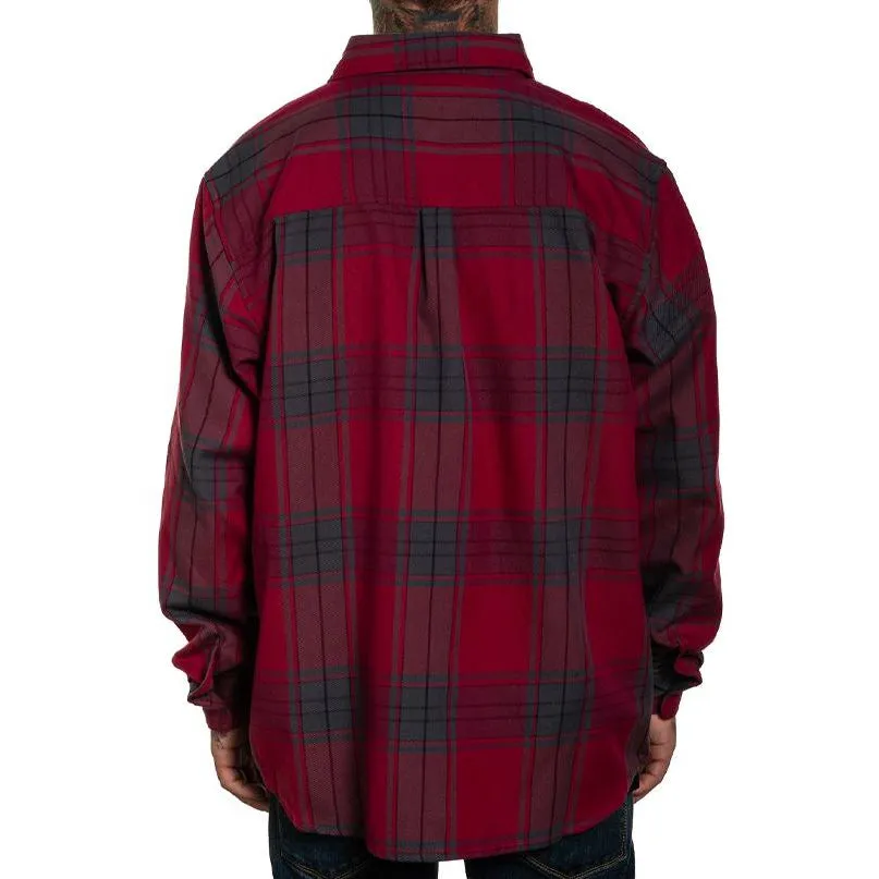 Empire Flannel Button Up Long Sleeve Shirt