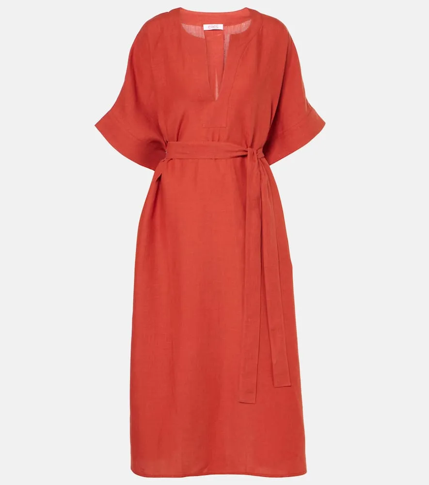Eres Bibi linen maxi dress
