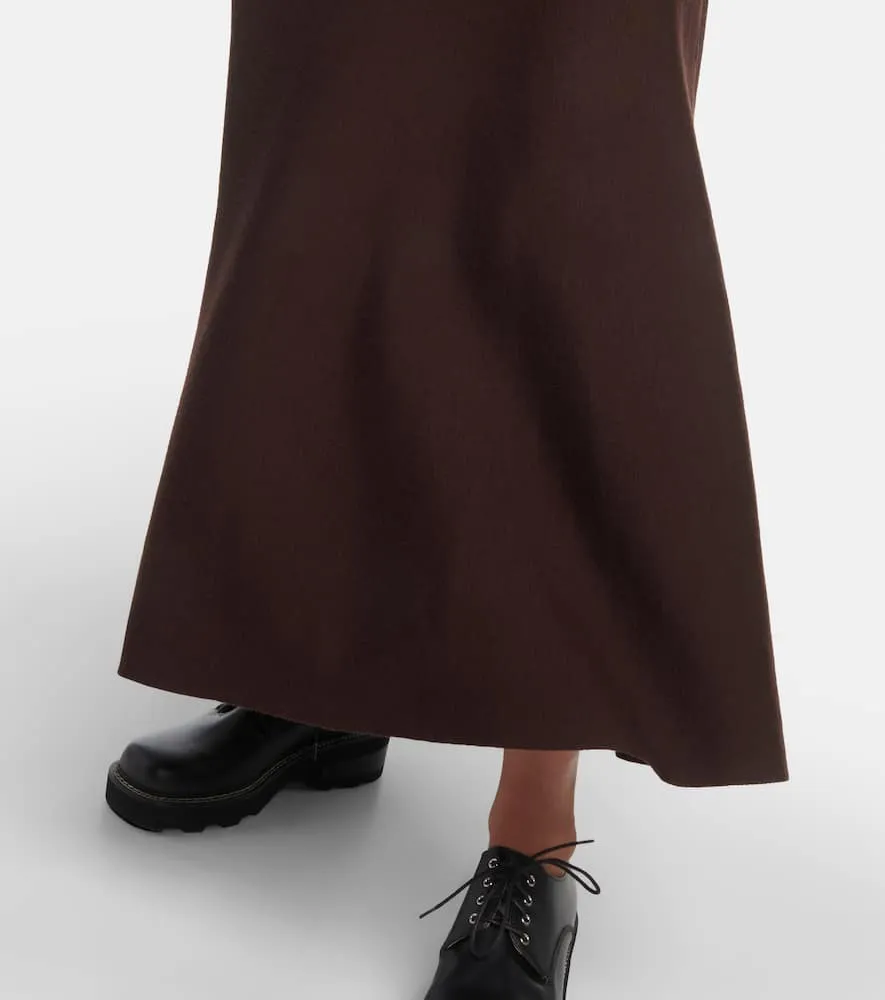 Gabriela Hearst Hannah virgin wool midi dress