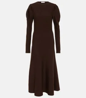Gabriela Hearst Hannah virgin wool midi dress