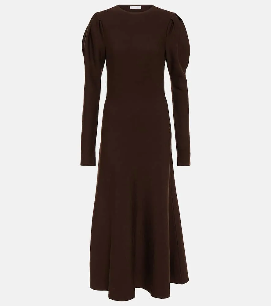 Gabriela Hearst Hannah virgin wool midi dress