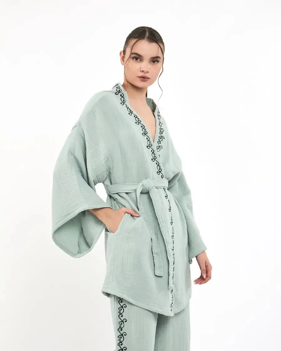 Mint Long Sleeve Top