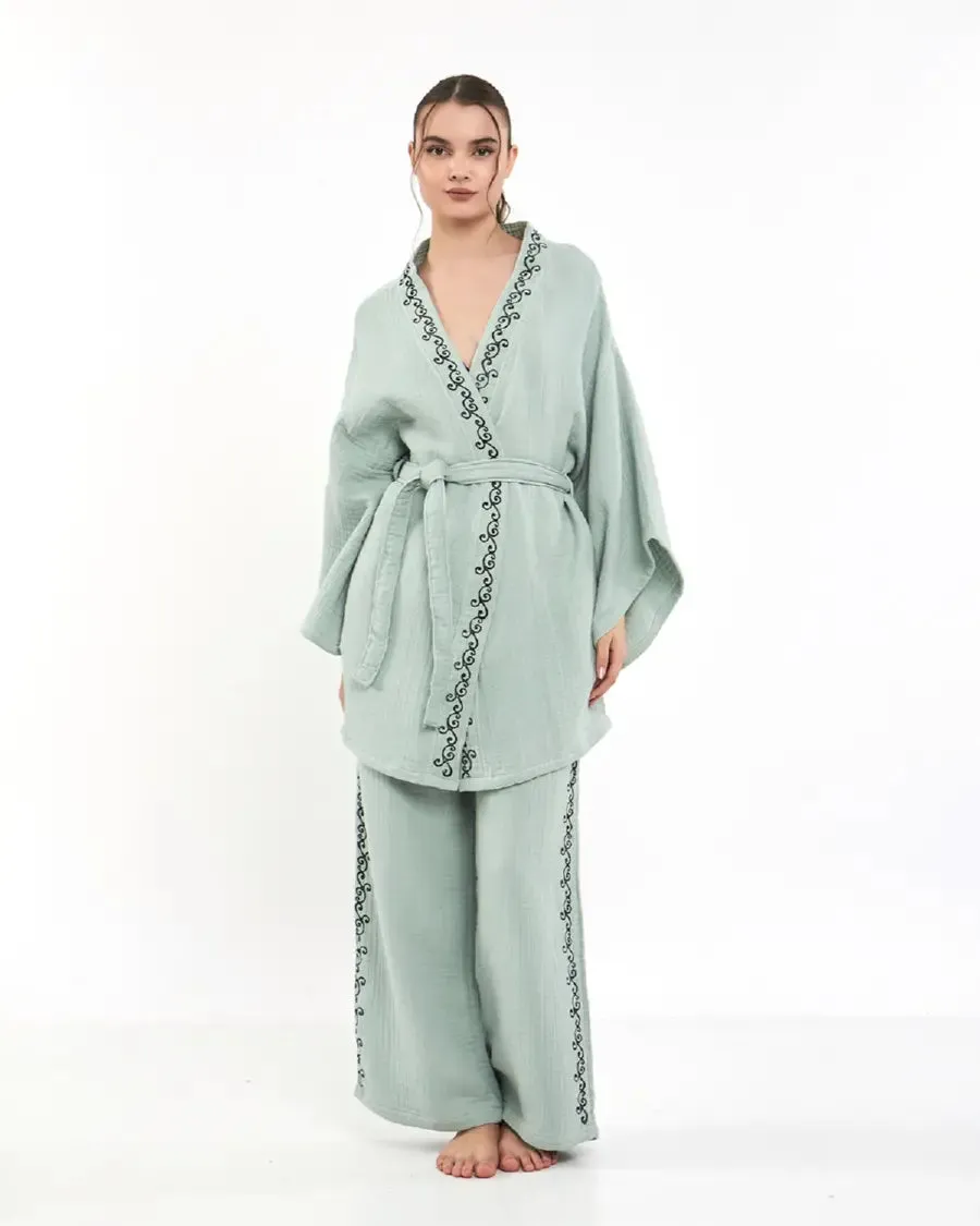 Mint Long Sleeve Top