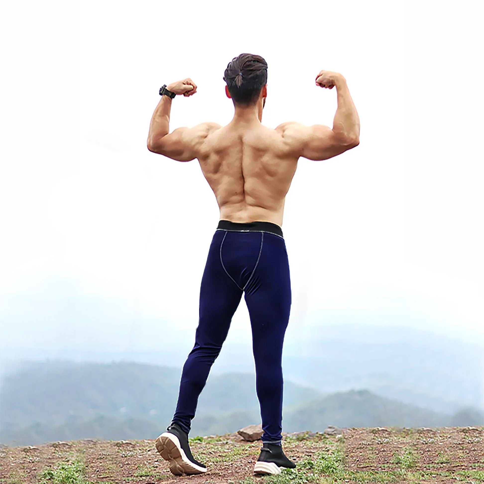 Professional Compression Bottoms- Oxford Blue - Sale