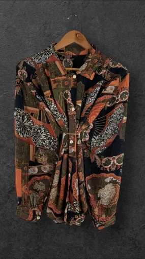 THE UNLABELLED BUTTON UP VINTAGE SHIRT - UK 16