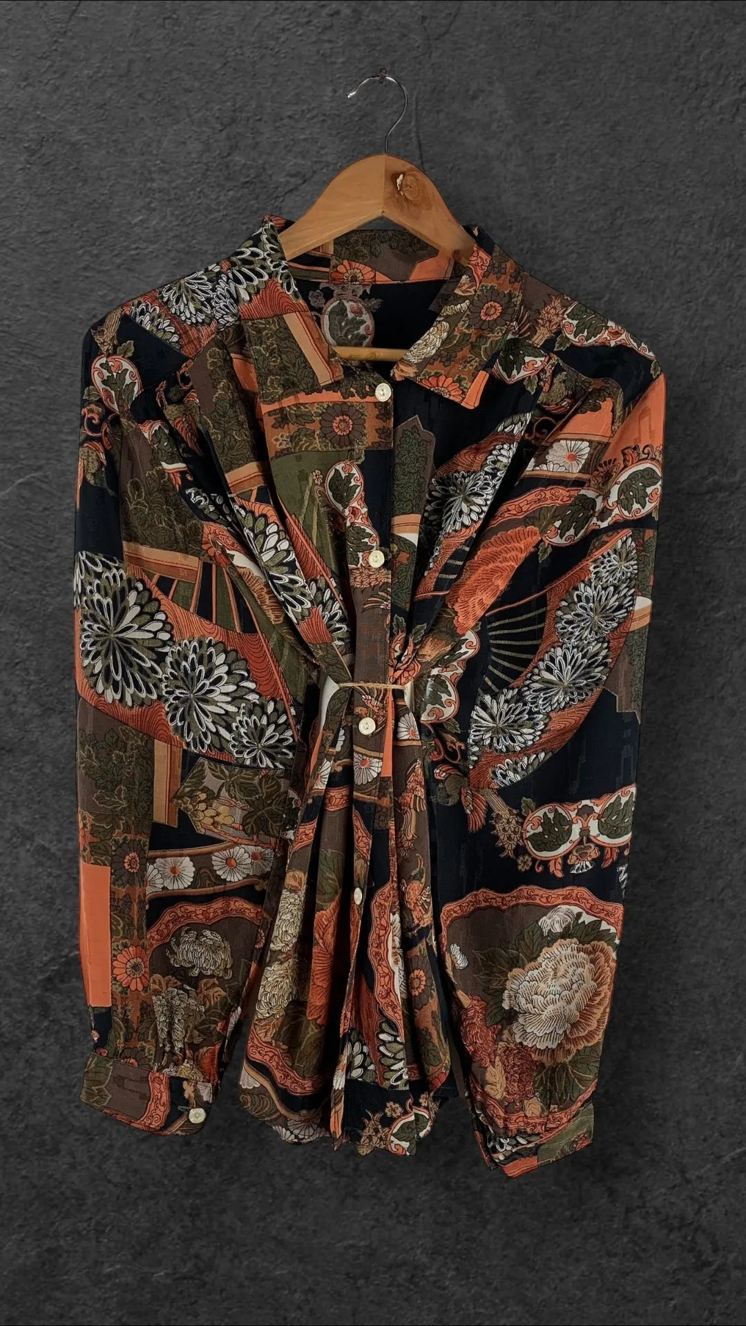 THE UNLABELLED BUTTON UP VINTAGE SHIRT - UK 16