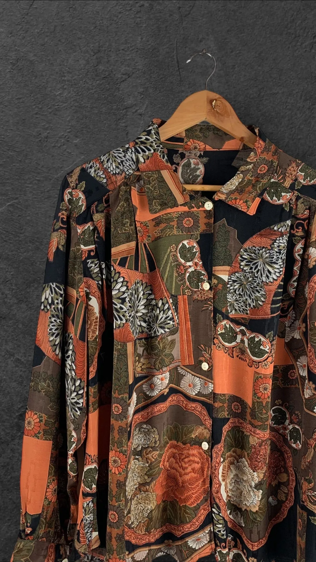 THE UNLABELLED BUTTON UP VINTAGE SHIRT - UK 16